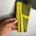  OB519388 Olive Green Free People‎ Mod Stripe Cuff Ribbed Tee Top Photo 6