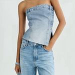 ZARA CORSET Style Denim Jeans Photo 1