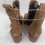 Steve Madden  Rhiannon Boots Size 9 Suede Leather Heeled Pull On Ankle Booties Photo 1