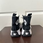 Converse Unisex Run Star Hike Black and White Canvas Platform Shoe M 7.5/W 9 Photo 4