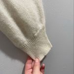 Spirit Vintage 80’s bling sweater cream wool blend Size Small Photo 4