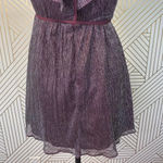 La Maison Talulah Reblossom Metallic Mini‎ Dress Purple Photo 9