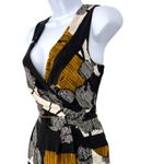 Deletta  Anthropologie Abstract Print Sleeveless V-Neck Dress Size Small NWT Photo 3