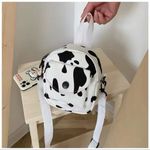 None COW Canvas Handbag Women's Retro Cow Satchel - Crossbody Mobile Phone Ba… Photo 3