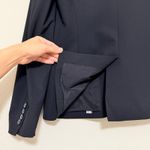 J.Crew 1035 Bi Stretch Black Blazer Tollegno 1900 Wool Blend Jacket Size 6 Tall Photo 3