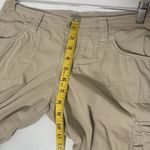 Kuhl  Kontra Shorts Womens Khaki Capri Cargo Stretch Hiking Roll Up Hem Size 6 Photo 5