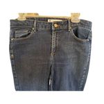 Anne Klein Women's Skinny Jeans Missy Denim Stretchy Side Zip Dark Wash Size 12 Photo 10