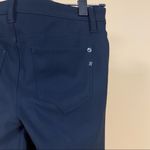 Genetic Denim 🛍️ Jet Black James Nylon Ankle Zipper Pants Size 25 Photo 8