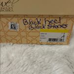 Jewel Badgley Mischka Joss Black Rhinestone Heeled Booties Size 9 Photo 12