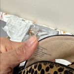 Louise et Cie  Animal Print cowhide Leather Slingback Sandals Photo 4