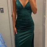 Prom Dress Green Size 2 Photo 0