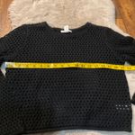 Full Tilt  Sweater Size XL Open Knit Black Tilly's Womens‎ Photo 2