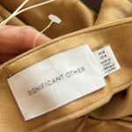 Significant Other Gold Back Dress Size 4 Photo 4