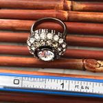 Premier Designs Multi Crystal Dome Ring Size 8 Photo 11