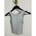 SKIMS Cotton Rib Tank in Light Heather Grey Size X-Small Photo 6