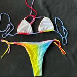 Boutique Rainbow colorful bikini set Photo 3