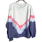 Free People  FP Movement Ombre Tie-Dye Metti Crew Size Large Sweatshirt Photo 4