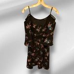 Guess  Los Angeles Black Floral Dress nwot‎ Photo 4