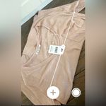 Free People NWT Long Sleeve Pink Top Size Medium Oversized Casual Minimalist Photo 3