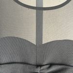 Valerie Bertinelli Cinched Bodycon Dress with Nylon Neckline Black Size 4 Photo 3