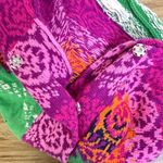 Odd Molly Hooded Cardigan sweater Womens Size 2 Snap Kantha Floral Knit Boho Photo 8