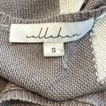 Callahan Knit Wear Low Back Sleeveless Dress Stretch Sweater Fabric Size Small Gray Photo 9