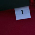 Blanque Crimson Red Asymmetrical Hem Long Sleeve Top 1 Size M Photo 3