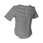 J.O.A. NWT, J by Jewel Embellished Striped Short Sleeve Top Photo 4