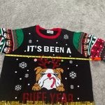 No Boundaries New Boundaries Festive Dog Christmas Sweater Photo 4