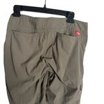 The North Face  Womens Cropped Hiking Pants Size 6‎ Green Nylon Outdoor Cargo Photo 4