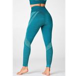 Fabletics High-Waisted Seamless Dot Legging Size XS Fjord/Dark Jade NW Detailed Photo 2