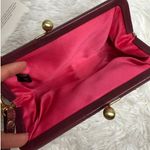 Coach NWT  Hampton Houndstooth Kisslock Wristlet Photo 4