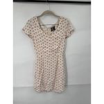 Reformation Lucinda Dress Women 8 Ivory Ditsy Floral Babydoll Prairie Coquette Photo 1