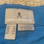 Royal Robbins  Nylon Back Country Hiking Camping Outdoor Women’s Shorts Blue 14 Photo 4