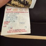 Joseph Ribkoff ‎ Black Bodycon Knit Dress Gold Diagonal Blocking Size 8 Vintage Photo 5