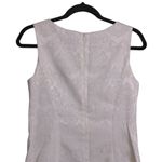 Jessica McClintock Gunne Sax Womens Formal Dress White Mesh Sleeveless USA 7 Photo 5