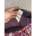 Anthropologie  Damask Jacquard Flare Pants Purple Floral Sz 8 NWT Photo 6