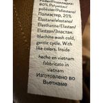 Spanx  Faux Suede Flare Leggings Pants Brown Size L G Photo 2