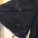 🆕 Aveology Dress Plus 16 1X Elegant Black Flutter Sleeve Lace Maxi Lacy NWT NEW Photo 5