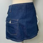 ZARA  Cargo denim mini skirt NWT size L ref 6045/042 Photo 4