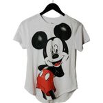Disney Mickey Mouse Baby Tee T Shirt Graphic Top Short Sleeve Cotton Solid Logo Photo 0