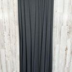 Go Couture Women Dark Charcoal Maxi Skirt Size S Elastic Waist Casual with Slit Photo 5