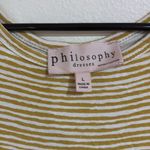 Philosophy  Gold Tan Sleeveless Scoop Neck Sundress Photo 1