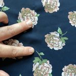 Loft ‎ outlet peony floral blouse size small Photo 3