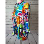 Ali Miles Abstract PXL Petite Extra Large XL petites Tunic Top Jacket Shacket Size undefined Photo 7