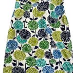 Boden Floral Sleeveless Dress Green Size 8 Photo 1