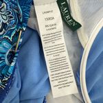 Ralph Lauren Lauren Swimsuit Size 16 One Piece Blue Paisley Underwire Swim NEW Photo 3