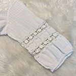 Krazy Kat  Peasant Style Blouse Top Women’s Size 2X Boho Beachy Crochet Cotton Photo 9