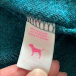 Victoria's Secret  PINK Teal Graphic Sweatshirt | Size Small Photo 4