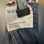 We The Free NWOT Free People Midnight Voyage Harem Jeans - journey blue - XS, L Photo 9